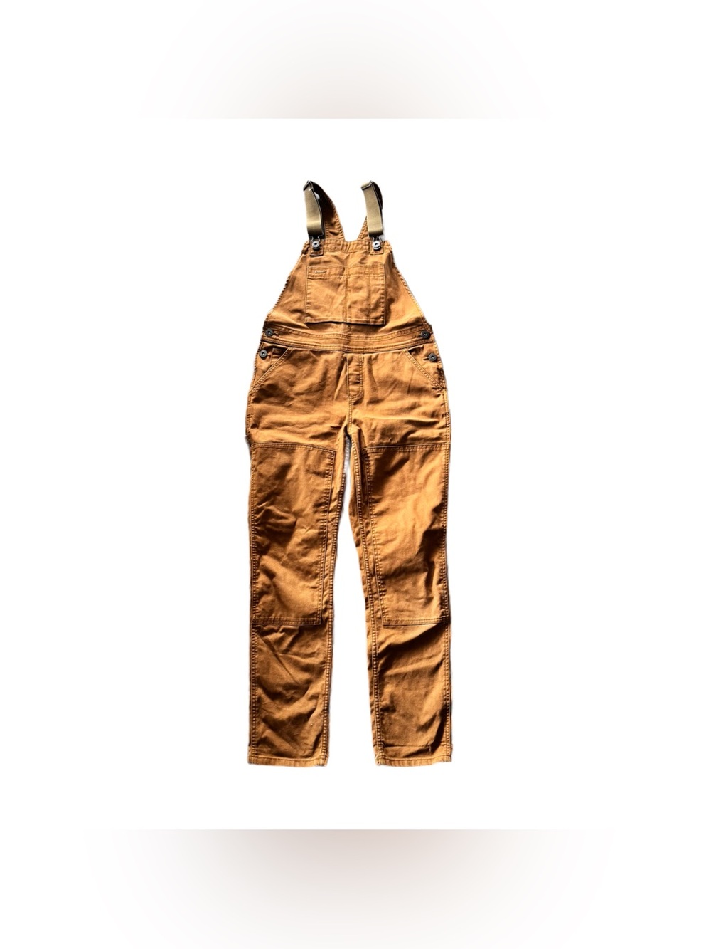 REI Co-op Trailsmith Women's 4 Overalls Canvas Double Knee Outdoor Gorpcore - Picture 2 of 7